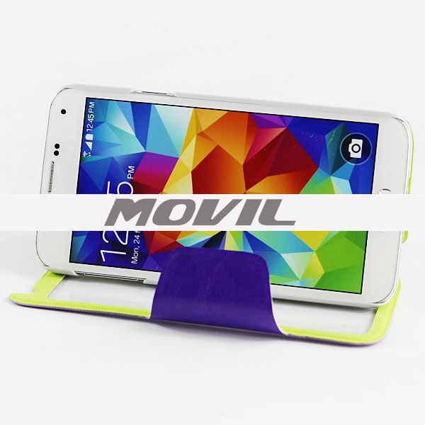 NP-1993 PU leathe funda para Samsung Galaxy S5 G900F-10